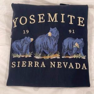 Brandy Melville John Galt oversized embroidered shirt